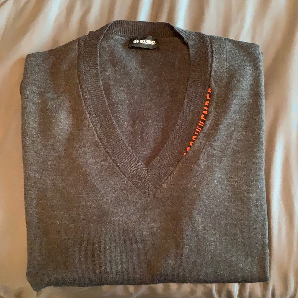 Dirk Bikkembergs v neck sweater